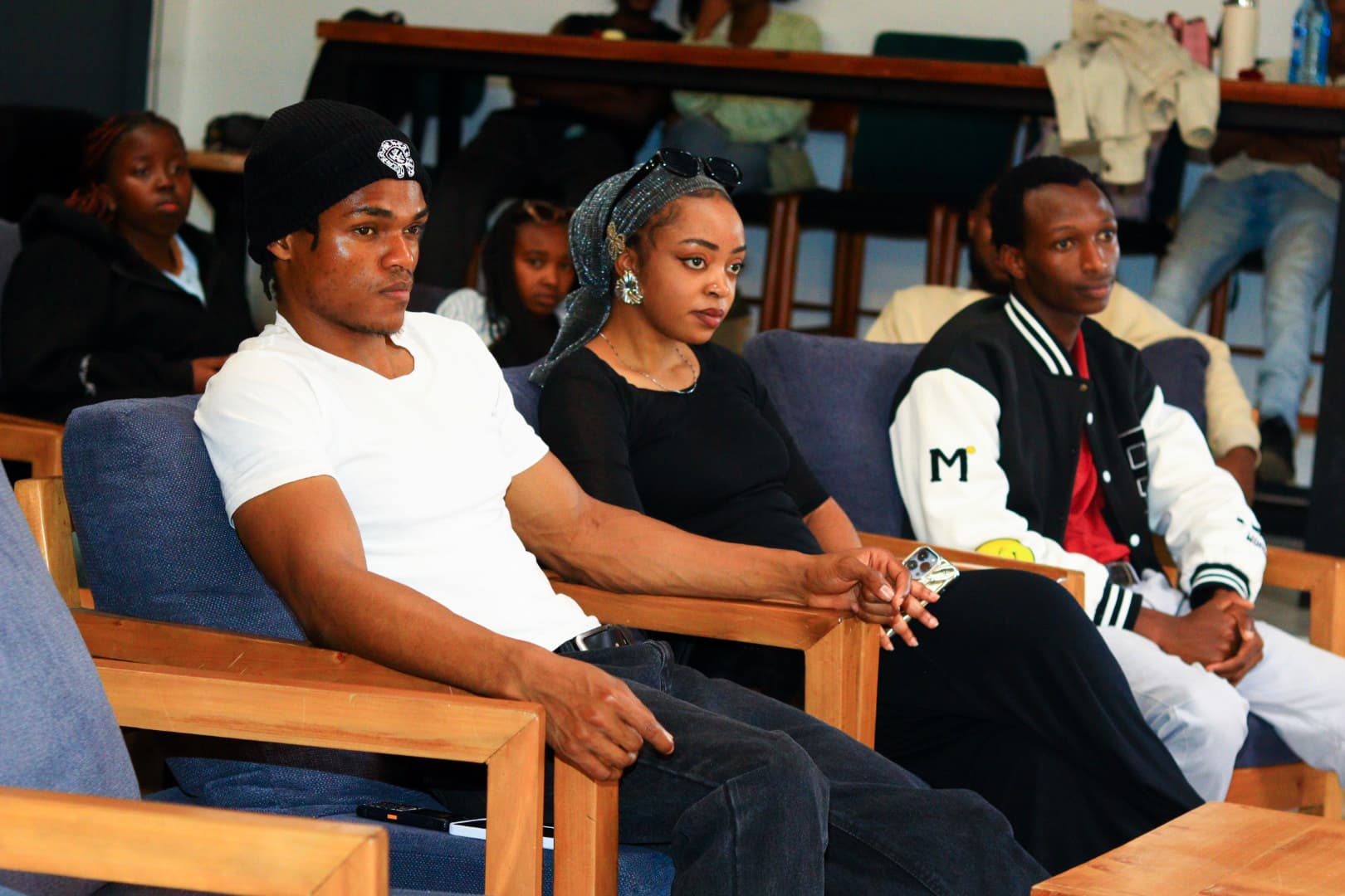 front row guests